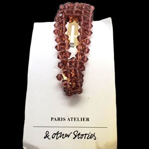 NWT Paris Atelier & Other Stories Purple Hair Clip